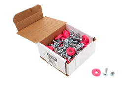 ALLSTAR PERFORMANCE 18686-50 Countersunk Bolt Kit Pink 50pk
