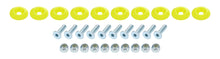 Load image into Gallery viewer, ALLSTAR PERFORMANCE 18688 Countersunk Bolt Kit Fluorescent Yellow 10pk