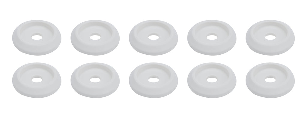 ALLSTAR PERFORMANCE 18846 Body Bolt Washer Plastic White 10pk