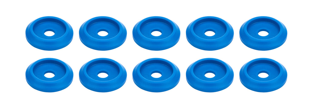 ALLSTAR PERFORMANCE 18848 Body Bolt Washer Plastic Blue 10pk