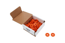 Load image into Gallery viewer, ALLSTAR PERFORMANCE 18849-50 Body Bolt Washer Plastic Orange 50pk
