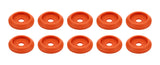 ALLSTAR PERFORMANCE 18849 Body Bolt Washer Plastic Orange 10pk