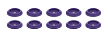 Load image into Gallery viewer, ALLSTAR PERFORMANCE 18852 Body Bolt Washer Plastic Purple 10pk