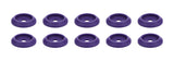 ALLSTAR PERFORMANCE 18852 Body Bolt Washer Plastic Purple 10pk