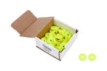 Load image into Gallery viewer, ALLSTAR PERFORMANCE 18853-50 Body Bolt Washer Plastic Fluorescent Yellow 50pk