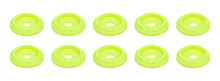 Load image into Gallery viewer, ALLSTAR PERFORMANCE 18853 Body Bolt Washer Plastic Fluorescent Yellow 10pk