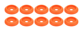 ALLSTAR PERFORMANCE 18854 Body Bolt Washer Plastic Fluorescent Orange 10pk