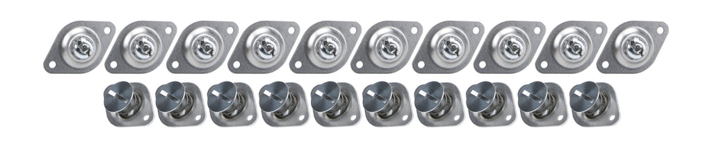 ALLSTAR PERFORMANCE 18996 Flush Hd S/E Fasteners 5/16 .450in 10pk Steel