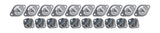 ALLSTAR PERFORMANCE 18997 Flush Hd S/E Fasteners 5/16 .500in 10pk Alum