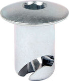 ALLSTAR PERFORMANCE 19162 Oval Allen Hd Fasteners 7/16 .500in 10pk Steel