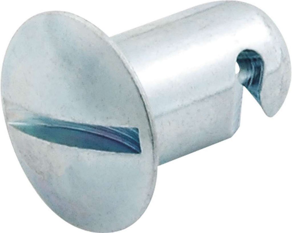 ALLSTAR PERFORMANCE 19290 Oval Hd Fasteners 7/16 .550in 10pk Alum