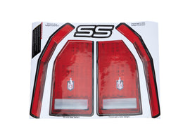 ALLSTAR PERFORMANCE 23017 M/C SS Tail Decal Kit 1983-88