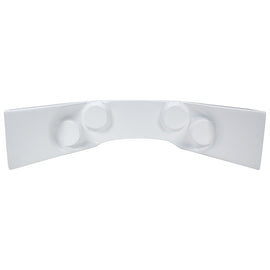 ALLSTAR PERFORMANCE 23242 Fiberglass Curved Dash Panel White