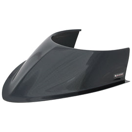 ALLSTAR PERFORMANCE 23249 Tapered Front Hood Scoop Long 5-1/2in Curved