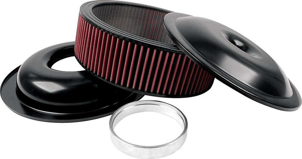 ALLSTAR PERFORMANCE 25925 LW 14in A/C Kit Black 5in Washable Element