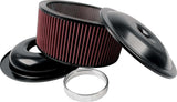 ALLSTAR PERFORMANCE 25927 LW 14in A/C Kit Black 6in Washable Element
