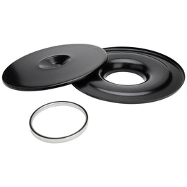 ALLSTAR PERFORMANCE 25951 Flat 14in Air Cleaner Kit Black