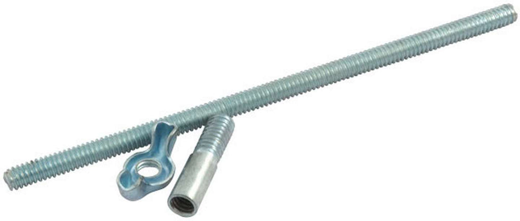 ALLSTAR PERFORMANCE 26056 Straight Stud w/ Adapter 1/4-20 x 6in