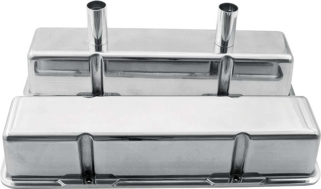 ALLSTAR PERFORMANCE 26139 Valve Covers SBC Alum w/Tubes