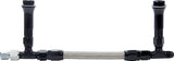 ALLSTAR PERFORMANCE 26164 Fuel Line Kit 9-5/16in Std Holley -6AN Black