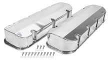 Load image into Gallery viewer, ALLSTAR PERFORMANCE 26176 Valve Covers BBC Fab Aluminum w/o Holes