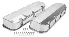 ALLSTAR PERFORMANCE 26176 Valve Covers BBC Fab Aluminum w/o Holes