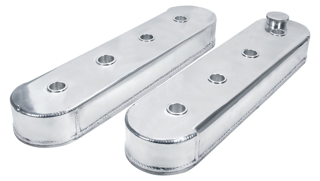 ALLSTAR PERFORMANCE 26210 Valve Covers LS Fab Aluminum w/o Coil Mount