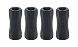 ALLSTAR PERFORMANCE 26324 Carb Hold Down Nuts 5/16in-18 Thread 4pk