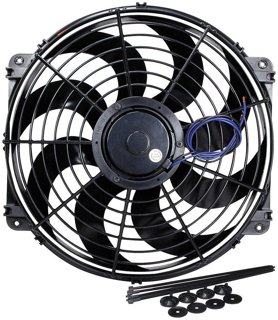 ALLSTAR PERFORMANCE 30076 Electric Fan 16in Curved Blade
