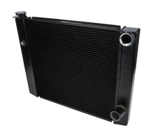 Load image into Gallery viewer, ALLSTAR PERFORMANCE 30343 Dual Pass Radiator 19x24 1 Row Lightweight Black