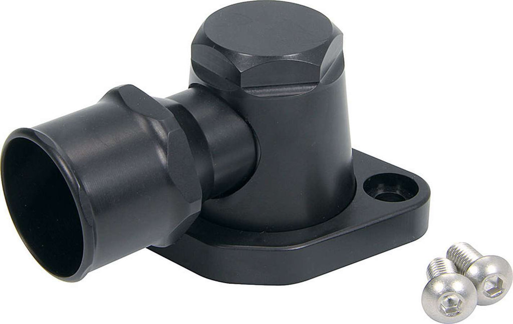 ALLSTAR PERFORMANCE 30371 Billet Water Neck 1-3/4in Black