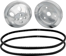Load image into Gallery viewer, ALLSTAR PERFORMANCE 31083 1:1 Pulley Kit for use w/o Power Steering