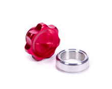 Load image into Gallery viewer, ALLSTAR PERFORMANCE 36165 Filler Cap Red with Weld-In Alum Bung Small