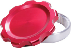 ALLSTAR PERFORMANCE 36176 Filler Cap Red with Weld-In Steel Bung Large