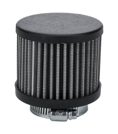 ALLSTAR PERFORMANCE ALL36222 ALLSTAR Performance V/C Breather Without Shield, Black Finish, 1-1/2 Inch OD Tube - Part ALL36222