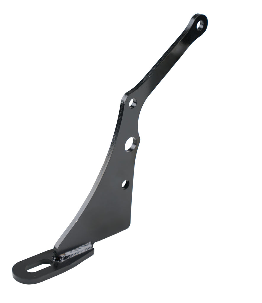 ALLSTAR PERFORMANCE ALL38066 ALLSTAR Performance SBC Rear 2-Inch Raised Steel Motor Mount with Black Powder Coat Finish