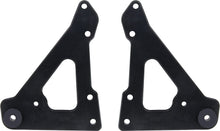 Load image into Gallery viewer, ALLSTAR PERFORMANCE 38145 Front Engine Plate 2pc w/ Bushings Black