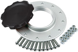ALLSTAR PERFORMANCE 40136 Fuel Cell Cap and Bung RCI/JAZ 12-Bolt Black