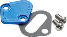 Load image into Gallery viewer, ALLSTAR PERFORMANCE 40303 BBC F/P Block Off Plate Blue