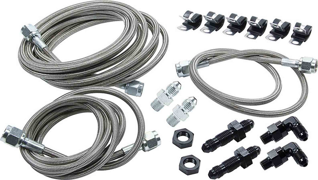 ALLSTAR PERFORMANCE 42062 Front End Brake Line Kit LM Aftermarket Calipers