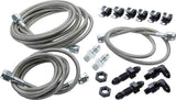 ALLSTAR PERFORMANCE 42062 Front End Brake Line Kit LM Aftermarket Calipers