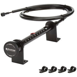 ALLSTAR PERFORMANCE 42073 Brake Bias Adjuster Short 3/8in Black