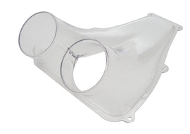 ALLSTAR PERFORMANCE 42144 Brake Duct Teardrop Clear Double Hole