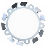 ALLSTAR PERFORMANCE ALL42172 ALLSTAR Performance Brake Cooling Fan for Driver Side, 12.75 Inch Diameter, Steel Hub Mount, Wide 5 Bolt Pattern – ALL42172