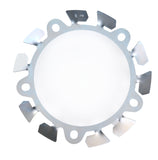 ALLSTAR PERFORMANCE ALL42173 ALLSTAR Performance Brake Cooling Fan Steel Passenger Side, 12.75-Inch Diameter, Wide 5 Bolt Pattern (Part Number ALL42173)