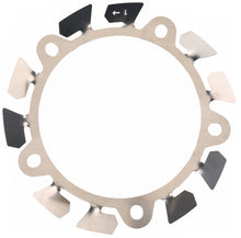 Load image into Gallery viewer, ALLSTAR PERFORMANCE ALL42176 ALLSTAR Performance Brake Cooling Fan Driver Side Aluminum 12.75 inch with Wide 5 Bolt Pattern – Part ALL42176