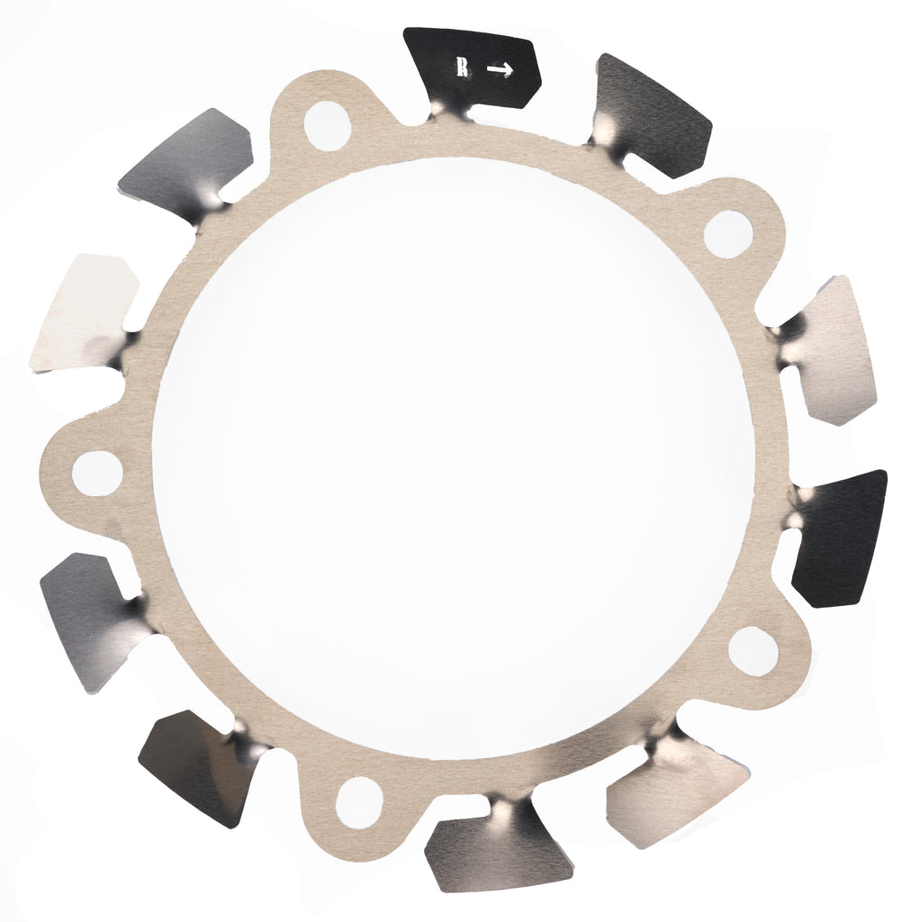 ALLSTAR PERFORMANCE ALL42177 Allstar Performance Brake Cooling Fan Passenger Side - 12.75 inch Diameter, Wide 5 Bolt Pattern, Aluminum Hub Mount - Part ALL42177