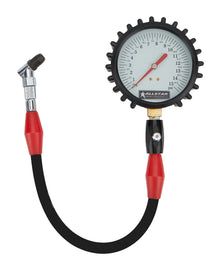 ALLSTAR PERFORMANCE 44046 Tire Pressure Gauge 0-15 PSI 4in Glow