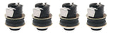 ALLSTAR PERFORMANCE 44062 Quick Disconnects 4pk Aluminum