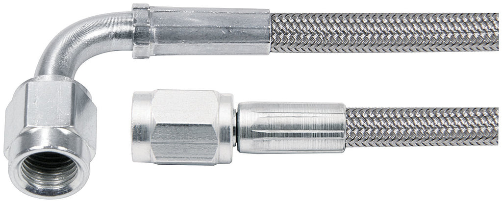 ALLSTAR PERFORMANCE 46304-18 18in #3 Line -3 Str/-3 90 Deg Tube Style